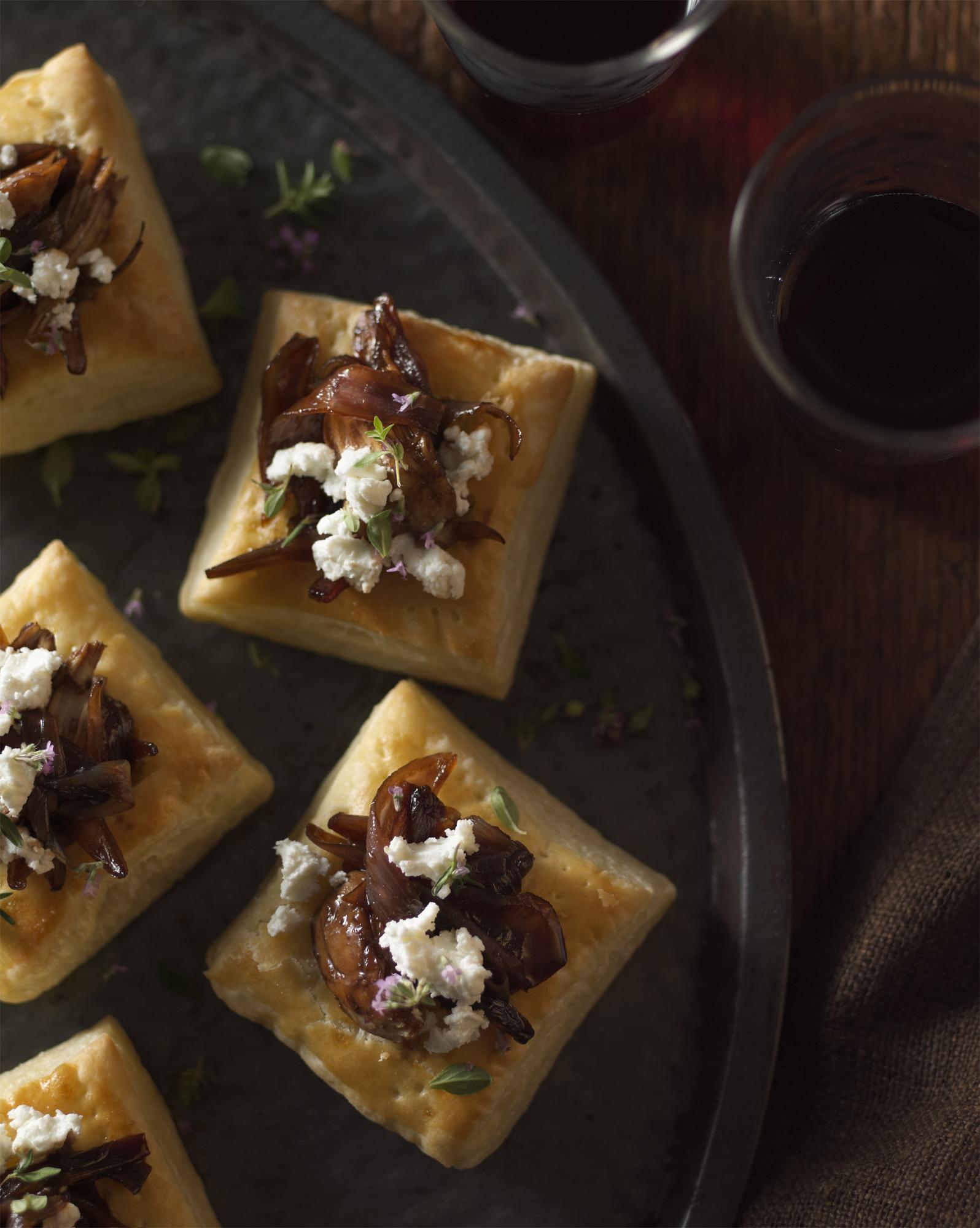Chicken & Balsamic Shallot Tartlets - Just Bare Foods